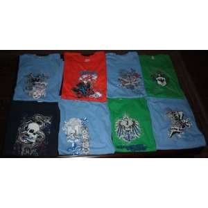 Gildan Tatoo Design Mans T Shirts,size 2 Xlarge;please let me know 