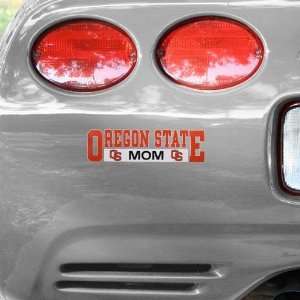  NCAA Oregon State Beavers Mom Car Decal Automotive
