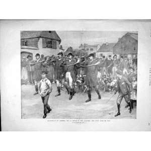  1899 HUBERTS DAY BIEVRE ARDENNES HUNT KEVERNE CHURCH 