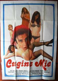 Cugine Mie Italian lebanese Movie Poster 1978  