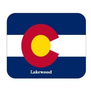  US State Flag   Lakewood, Colorado (CO) Mouse Pad 