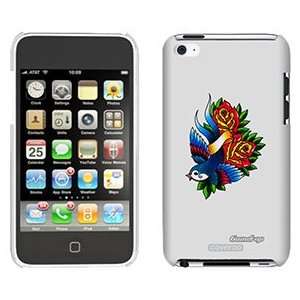    Bird with Roses on iPod Touch 4 Gumdrop Air Shell Case Electronics