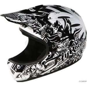  Fly Racing Chaos Helmet, Black, Youth Large Sports 