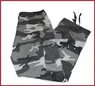 Mens Camouflage Camo BDU Pants/Trousers Military Army Hunting L (39 x 