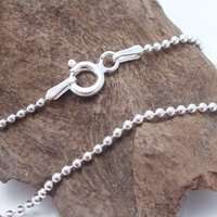 5mm Cute Sterling Silver Necklace Bead Chain