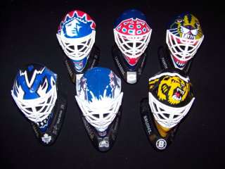 McDonalds 1996 mini Goalie mask set NHL helmet  
