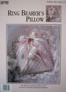 Ring Bearers Pillow, CROCHET Pattern, NEW, Wedding  