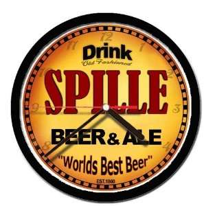  SPILLE beer and ale cerveza wall clock 