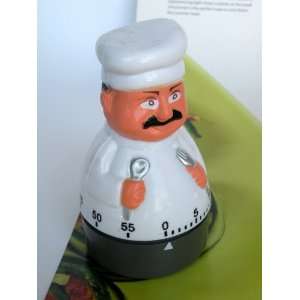 60 Minutes Kitchen Tool Timer  Gorgeous Cooker Design w/Easy Turn.The 