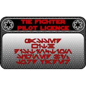   Star Wars Cosplay Tie Fighter ID Card Pilot License