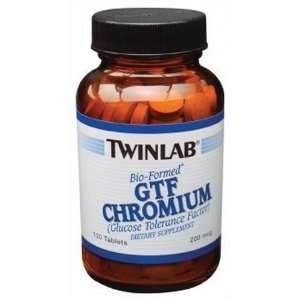  Twinlab Gtf Chromium Bioform 100 tabs Health & Personal 
