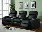 rizzo 3 seat power reclining motion black leather theat $ 1998 00 time 