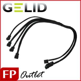 GELID PWM 1 TO 4 Cable Splitter Adapter Share Case Fan  