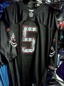 Tampa Bay Buccaneers #5 Josh Freeman Black Large Stitched Jersey Size 