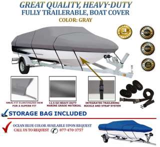 description top of the line boat cover heavy duty trailerable with 