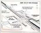 1969 drawing of chicago northwest railroad jefferson park exchange 