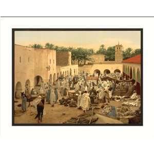  Market Biskra Algeria, c. 1890s, (M) Library Image