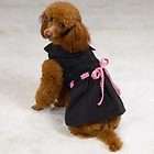 Dog M LIL BELLA DRESS Party Clothes Pet Outfit Pet MEDIUM Black Pink 