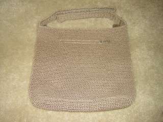 THE SAK Woven Nylon Satchel Shoulder Purse Bag  