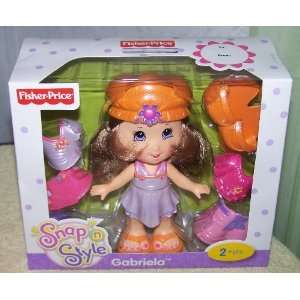  Fisher Price Snap n Style Doll   Gabriela Toys & Games