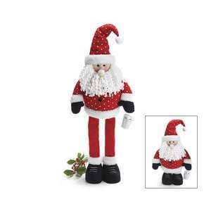  Expandable Legs Santa Clause Plush [Toy] Toys & Games