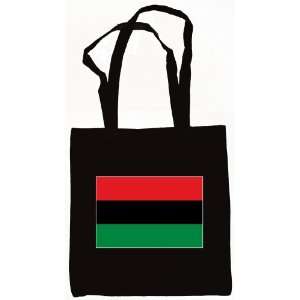  Black Power Flag Tote Bag Black 