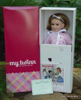 New in Box ~ My Twinn Doll ♥ Julia ♥ Strawberry Blonde ♥ Brown 