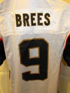   printed name and numbers for #9 Drew Brees of the New Orleans Saints