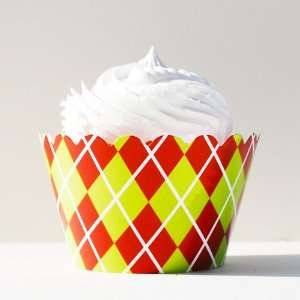   Cupcake Wrappers, Set of 12   Christmas Cupcake Decorations Kitchen
