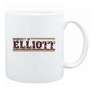 New  Property Of Elliott Retro  Mug Name 