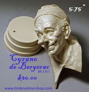 Cyrano de Bergerac Bust Model Kit Garage Resin Miniature  