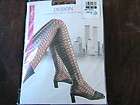 VINTAGE FISHNET MESH PANTYHOSE TIGHTS   1960s MOD STYLE  MADE IN 