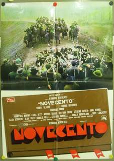 sv43 NOVECENTO BERTOLUCCI rare c/o 1sh POSTER ITALY B  