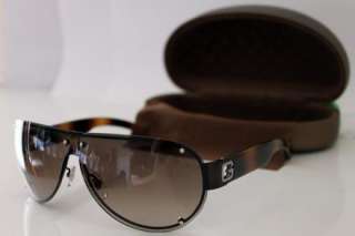 GUCCI RARE Mens Brown Executive Aviator Designer Sunglasses GG 1873/S 