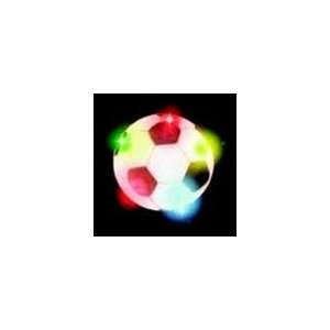  Flashing Soccer Ball L.E.D. Blinkie Pins