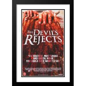  The Devils Rejects 20x26 Framed and Double Matted Movie 