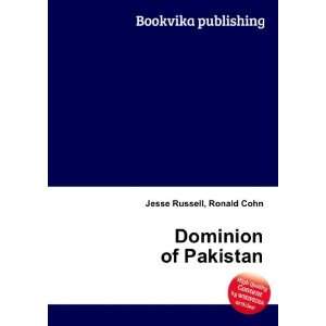  Dominion of Pakistan Ronald Cohn Jesse Russell Books