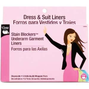  Stain Blockers Underarm Garment Liners 6/Pair 
