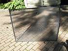cast iron fireplace screen black grate gate cover 