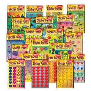   Sticker Forms Classroom Economy Packs 25 Sheets (Birds) Toys & Games