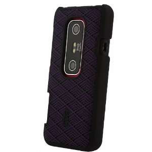  HTC EVO 3D Original Tatami Purple Hard Shell Carrying Case 