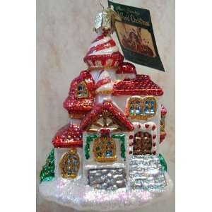    Old World Christmas Candy Cane Cottage Ornament