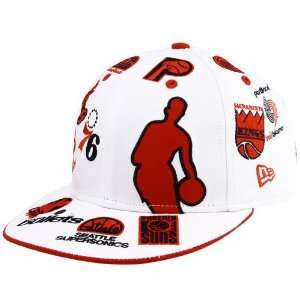   Era NBA White 59FIFTY (5950) All Over Fitted Hat