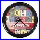 wall clock quilting quilt fabric squares sewing machine 11571651 