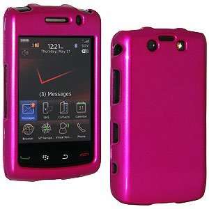 Polished Rose Pink Snap Crystal Hard Case For Blackberry Storm 2 9550 