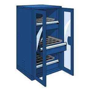   Drawer Tool Storage Cabinet For Hsk 50   30Wx27Dx60H Avalanche Blue
