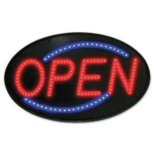  New   Newon LED Sign, Red/Blue, 13 x 21 by U. S. Stamp 