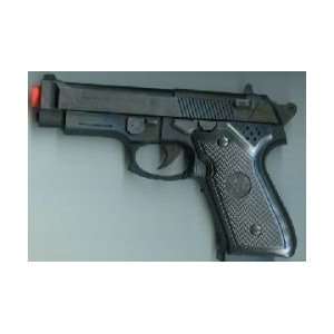  Black Baretta 9 mm Semi Automatic Toy Pistol Gun with Blow 