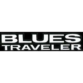 Blues Traveler   Black & White Logo   Large Jumbo Vinyl Sticker 