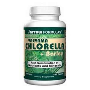   Chlorella and Barley 500mg, 180 Tablets